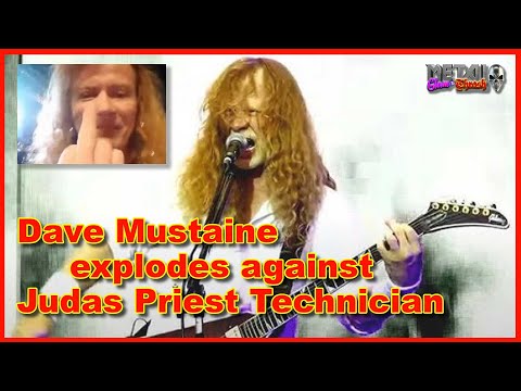 Thumbnail for DAVE MUSTAINE CURSES JUDAS PRIEST TECHNICIAN WHO WAS DOING SOUND CHECK DURING MEGADETH PERFORMANCE by Judas Priest
