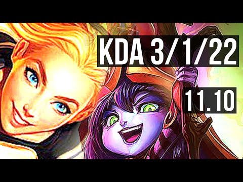 LUX & Karthus vs LULU & Kog'Maw (SUPPORT) | 3/1/22, 66% winrate | EUW Challenger | v11.10
