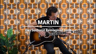 Video thumbnail for Martin D41 Sunburst Reimagined 2018 played by Erwin van Ligten | Demo @ The Fellowship of Acoustics by TFOA Demos