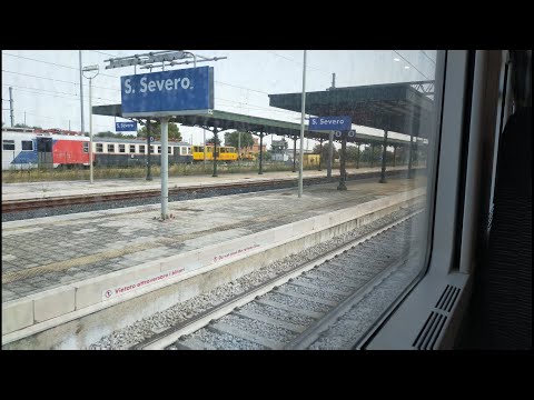 HD - In arrivo a San Severo (FG) a bordo dell’ Intercity ☀ (IC 605) Milano C.LE - Taranto