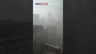 Eerie Scene Over Denver As Hail Slams Area