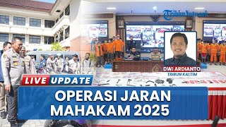 Operasi Jaran Mahakam 2025 Sukses Ringkus 95 Tersangka Curanmor, 79 Barang Bukti Diamankan