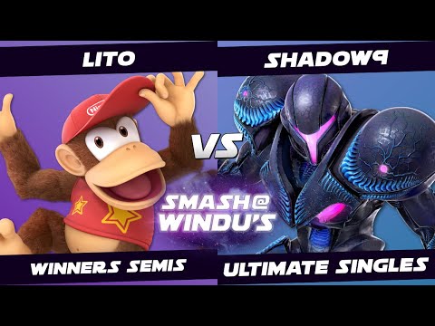 Lito (Diddy Kong) vs Shadow9 (Dark Samus, Samus) - Smash @ Windu's 104 - Winners Semis SSBU