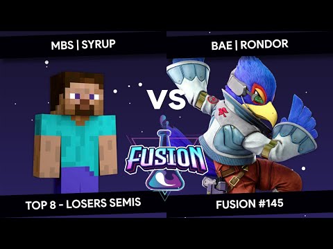 Fusion #145 - Syrup (Steve) vs Rondor (Falco) - Top 8 - Losers Semis