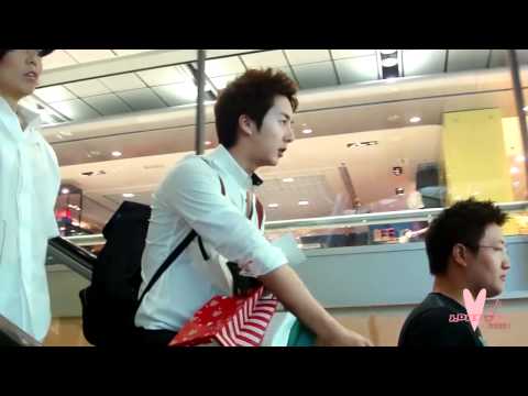 2011.07.18 SS501 Kim Hyung Jun - Departure from HK Airport