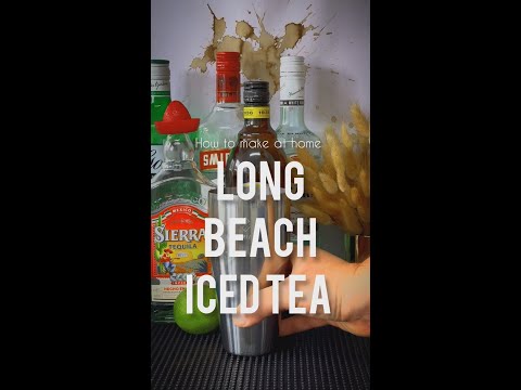 How to make a Long Beach Iced Tea cocktail at home (recipe)