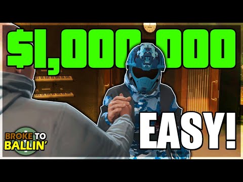 How To Make $1,000,000 with The Contract in GTA Online! | BROKE TO BALLIN' #12