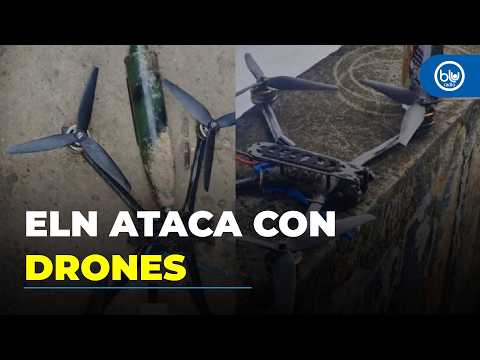 ELN ataca con drones explosivos al Ejército en Tibú y deja un soldado muerto