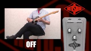 Video thumbnail for ROTOSOUND  / ギター用エフェクター Fuzz Pedal RFB1 by サウンドハウス
