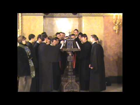 Melozii Romanului - Sfânta Liturghie - Axion Vrednică ești...