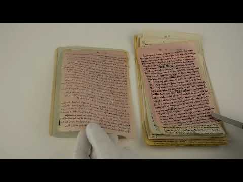 #DieSeele Unter der Lupe: das Manuskript von Joseph Roths "Hiob".