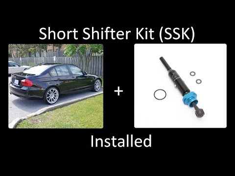BMW E90 Dinan Short Shifter Kit (SSK) - Before & After HD/4K