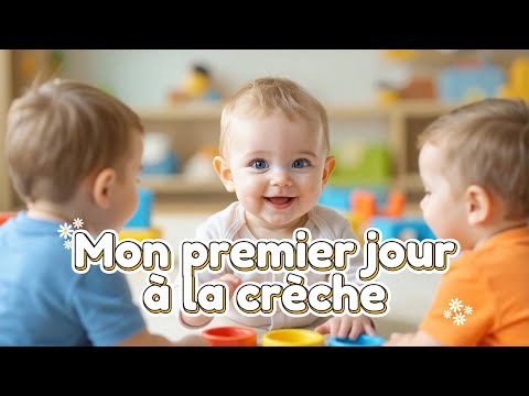 Mon premier jour à la crèche !