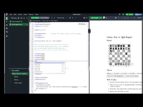 Overleaf demo