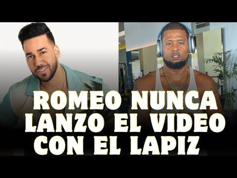 LÁPIZ CONCIENTE SOBRE EL PORQUE ROMEO SANTOS NUNCA LANZÓ EL VIDEO DE SU COLABORACIÓN