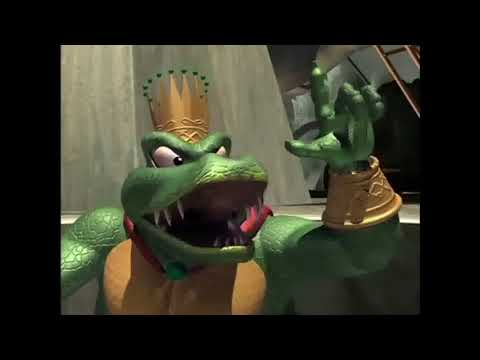 Donkey Kong Country Scene Crystal coconut