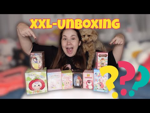 XXL Unboxing - we unpack 8 BLIND BOXES