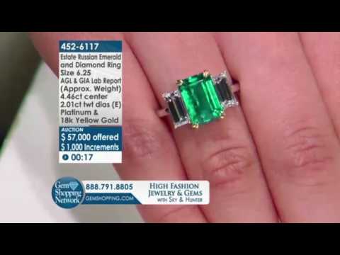 Live Emerald Auction Ll Gem Shopping Network