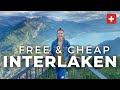 INTERLAKEN SCHWEIZ 14 Günstige Und Kostenlose Aktivitäten In Interlaken Schweiz Mit Kleinem