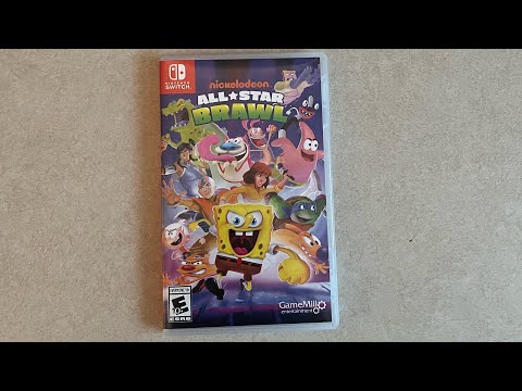 Unboxing Nickelodeon All Star Brawl - Nintendo Switch