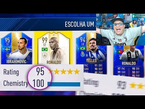195 FUT DRAFT É POSSÍVEL 😱🔥 ABSURDO RONALDO 97 + TOTS ÉPICOS