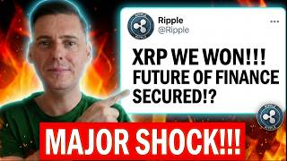 MAJOR XRP SHOCK!!! XRP WON!!! IT'S THE FUTURE!! (CONFIRMED!)