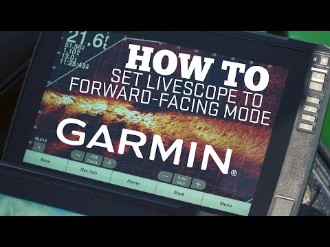 How-To Set Garmin Panoptix LiveScope to Forward Facing Mode