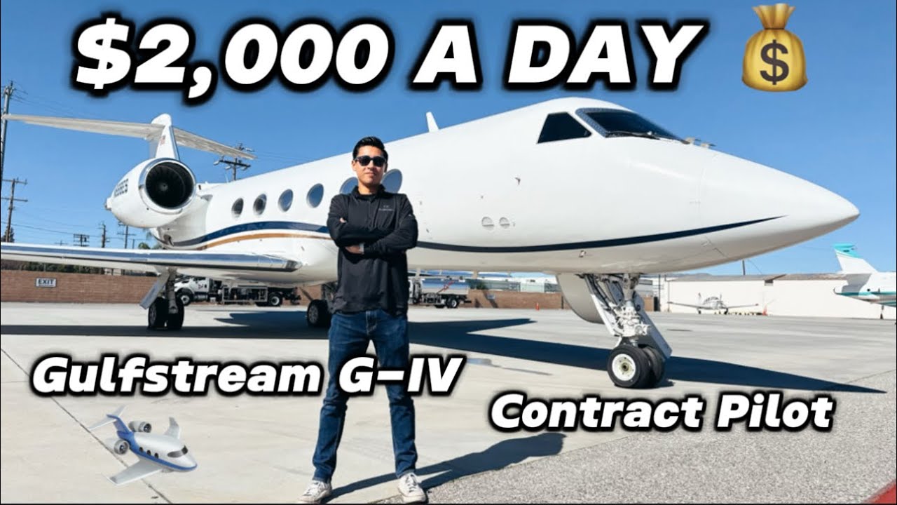 How to Make $2,000 A DAY as a Private Jet Contract Pilot