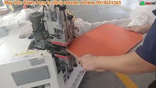 Máy dán cạnh cong tự động Holztek chất lượng tuyệt đẹp