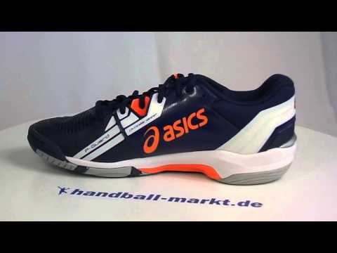Asics Gel-Blast 6 Handballschuhe - navy - 360° Ansicht