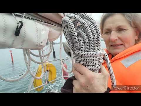 #14 First time sailing Singlehanded in winter. And docking stern to alone.