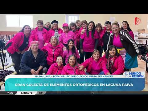 Laguna Paiva: Charla y Colecta de elementos ortopédicos | Nilda - Grupo Oncológico Mirta Fernández