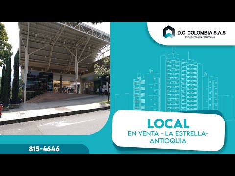 LOCAL 103 EN VENTA EN MALL COMERCIAL PLAZA 77 EN LA ESTRELLA ANTIOQUIA