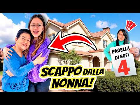 BRUTTA PAGELLA! SOFI SCAPPA E VA A VIVERE A CASA DELLA NONNA ROSY