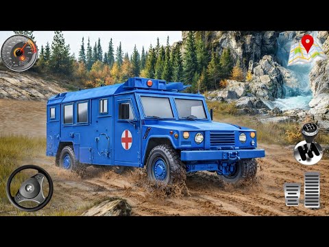 US Offroad Army Truck Driving 3D | New Army Truck Cargo Simulator Game 2026 | Android Gameplay