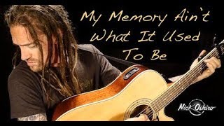 Jason Aldean - My Memory Ain&#39;t What It Used To Be (Cover)