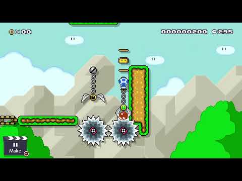 Mario Maker - Demo Reel - Bob-Ombs and Claws