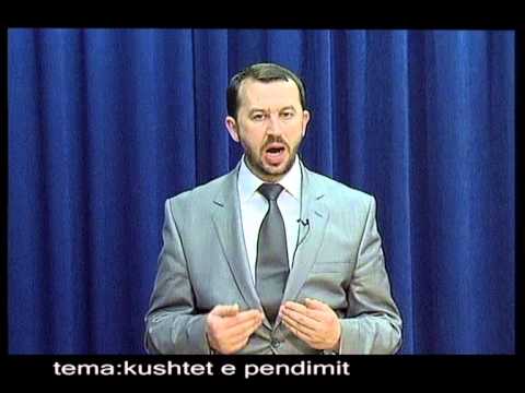 TEMA - KUSHTET E PENDIMIT