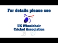 Wheelchair Cricket What S It All About