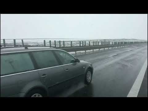 ct100.ro Efectele vantului pe autostrada