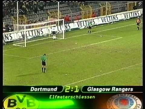 1999 December 9 Borussia Dortmund Germany 2 Rangers Glasgow Scotland 0 UEFA Cup
