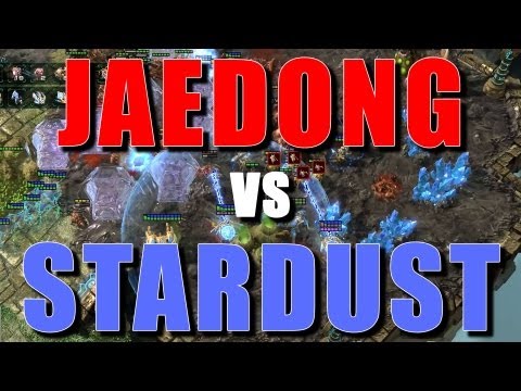 Jaedong vs Stardust ZvP INTENSE Starcraft 2 HOTS Pro Game!
