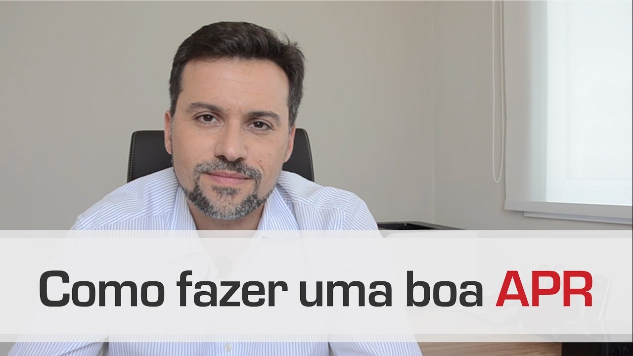 [SG4] Como fazer uma boa APR ?