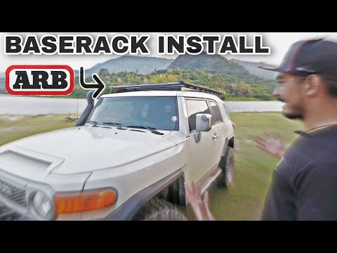 HOW TO: ARB Baserack install on my FJ Cruiser