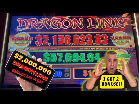 💥I Played $2,000,000 Dragon Link And WON!!! #lasvegas #slotmachine #jackpot