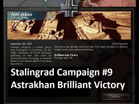 Lets Play: Unity of Command - Stalingrad Campaign: Astrakhan Brilliant Victory (HD)