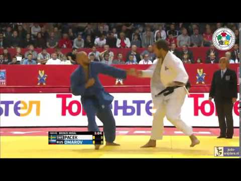 Judo 2014 Grand Slam Tyumen: Pacek (SWE) - Omarov (RUS) [-100kg] bronze