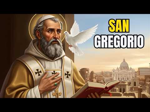 🕊️ SAN GREGORIO MAGNO: PALOMA Espíritu Santo Dictó - Canto Gregoriano 📖