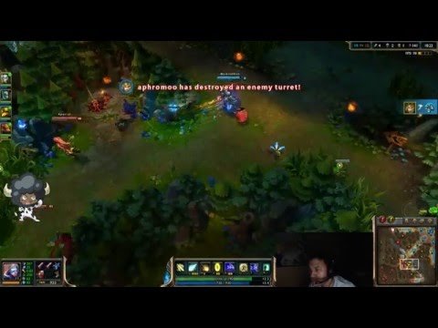 Aphromoo - Ezreal vs Varus - bot «Beast» (Diamond l)