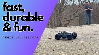REVIEW: ASPEXEL Remote Control Truck 1:16 All Terrain - FAST!
